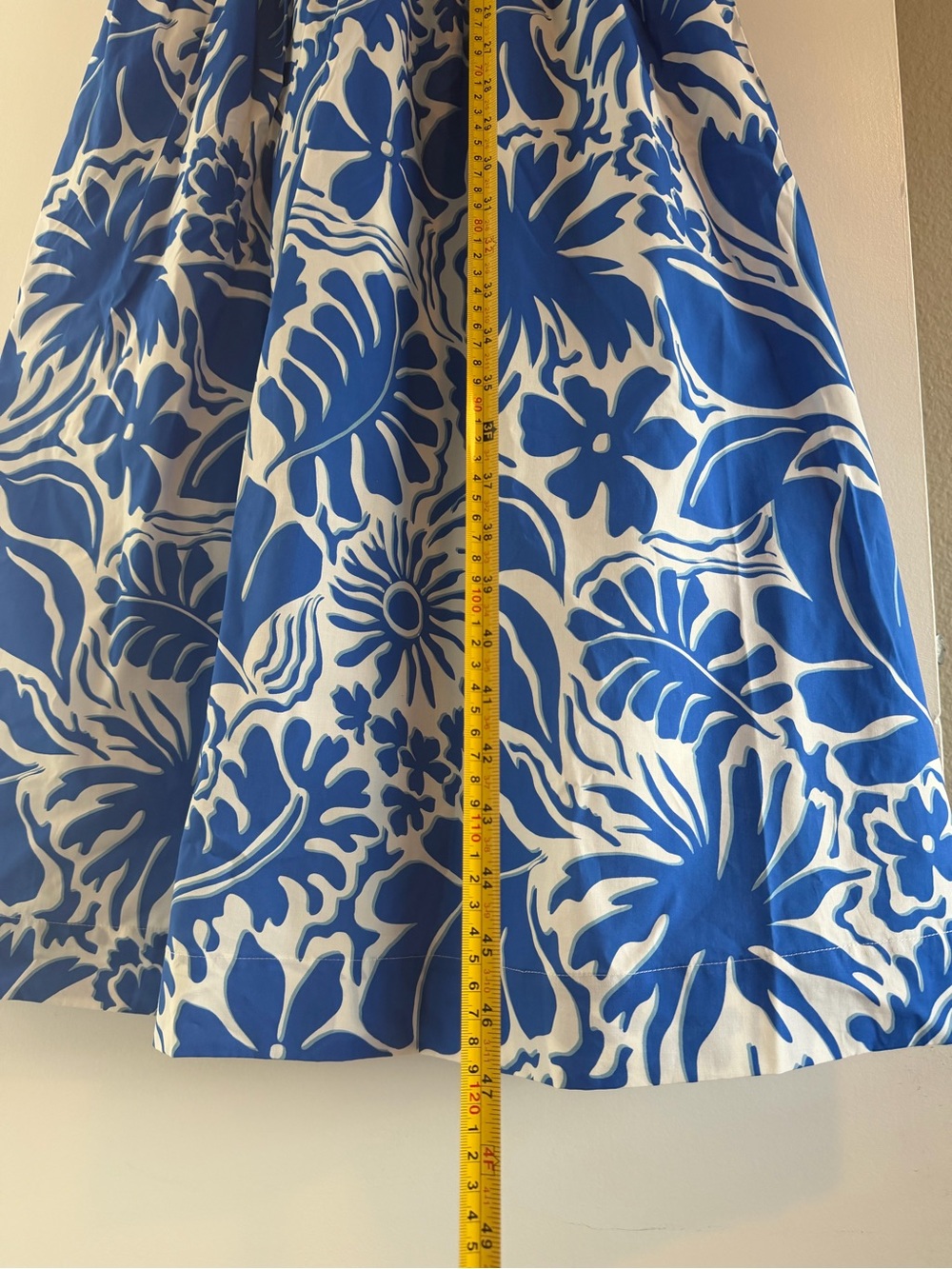 Rails Roxanne Blue and White Floral Midi Dress - Picture 14 of 15